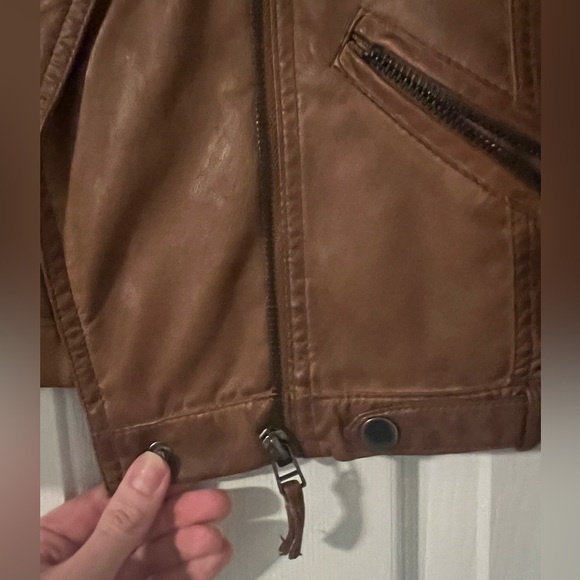 Blu Pepper size small faux leather jacket. Great condition. - Picture 9 of 9